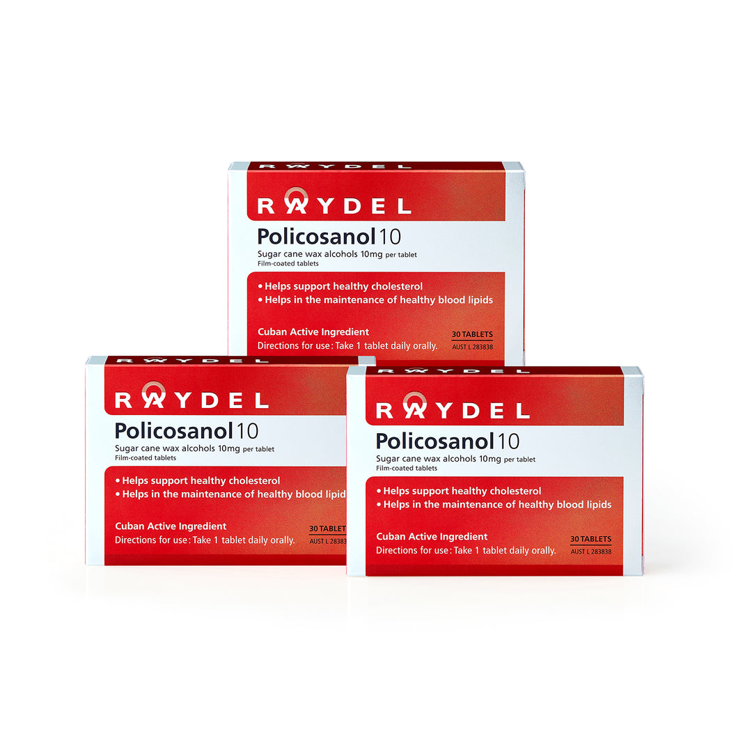 Policosanol 10mg 30 Tablets x 3pk