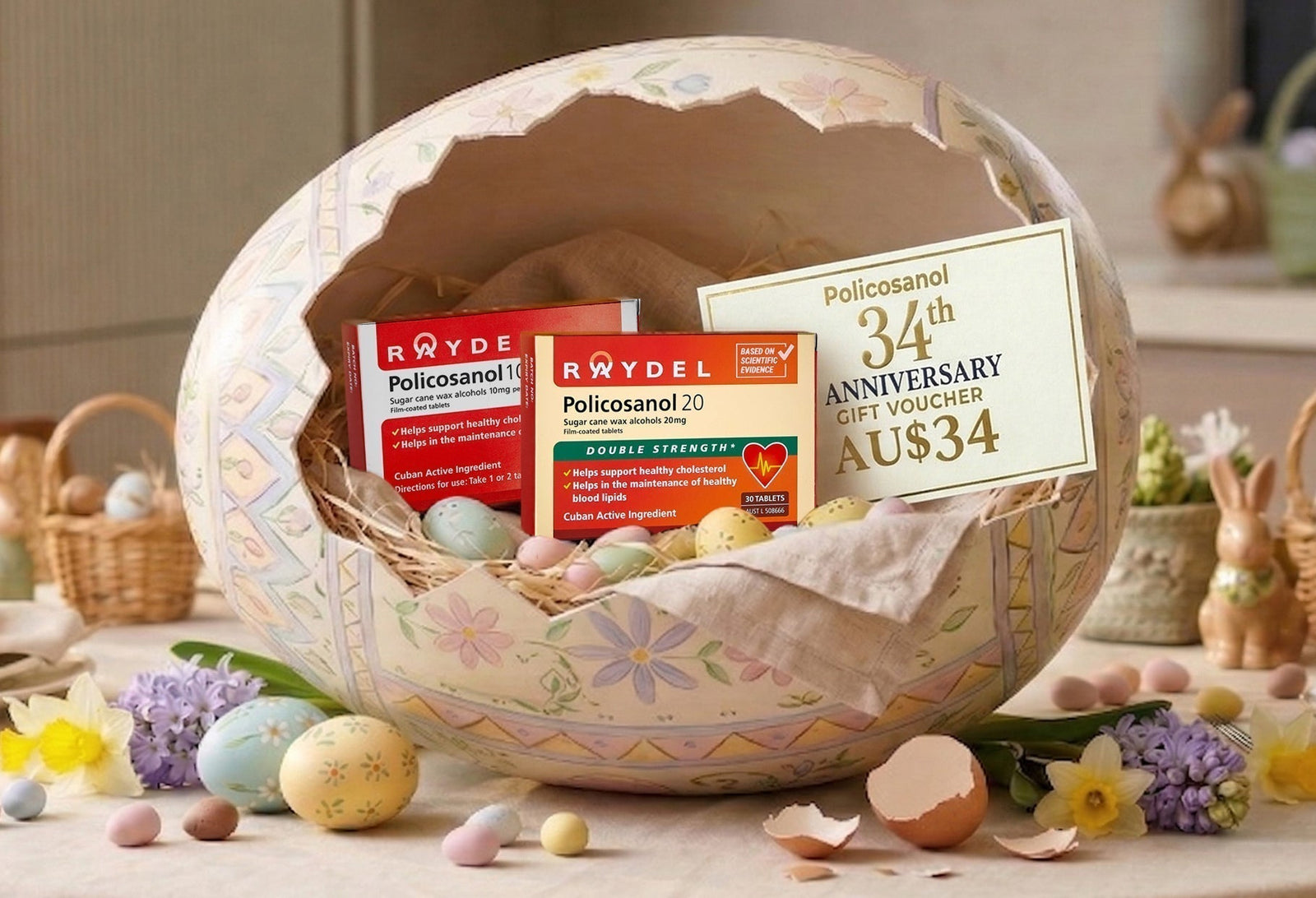 Celebrating 34 Years of Original Policosanol - A Trusted, Long-Time Best Seller