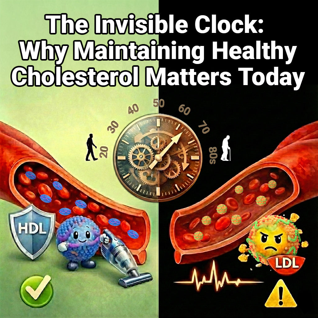 ⏰The "Invisible Clock": Why Maintaining Healthy Cholesterol Matters Today