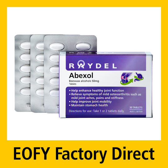 Abexol 蜂蜡醇 50毫克 30片