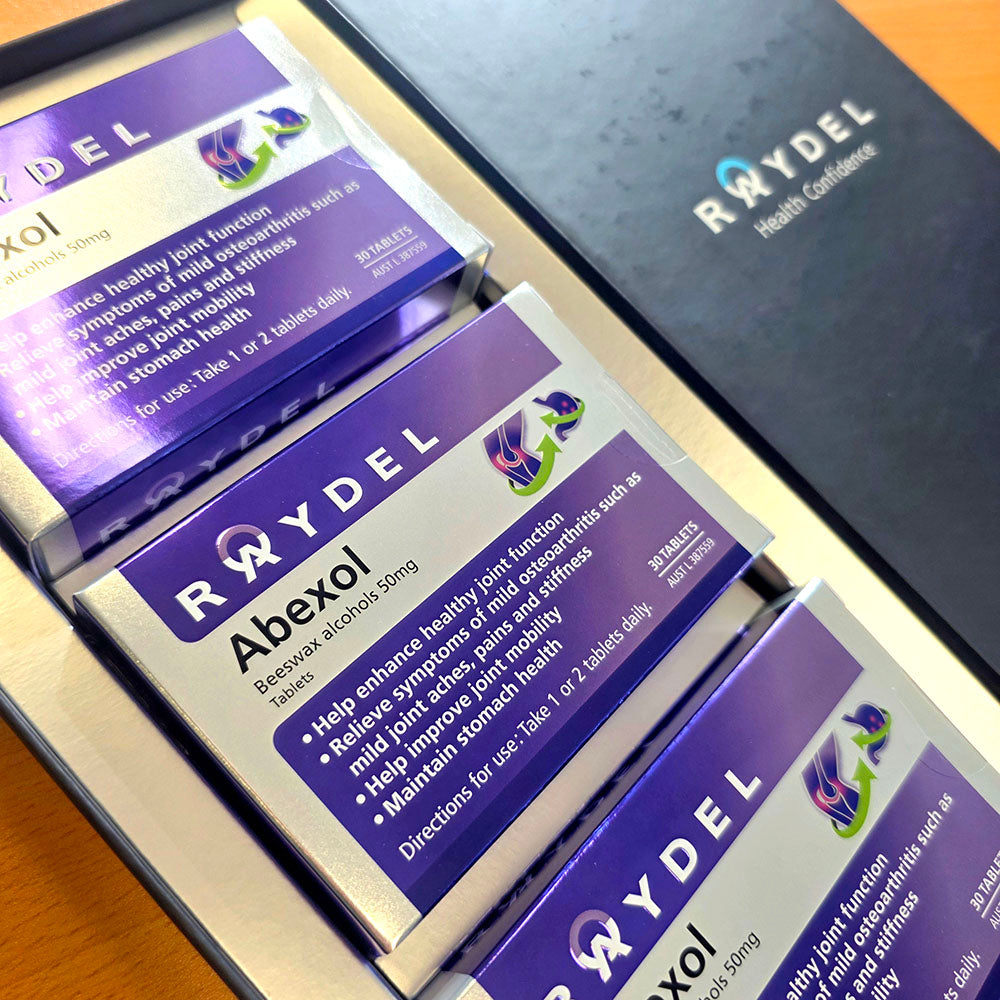 [母亲节礼盒]Abexol 蜂蜡醇 50毫克 30片 x 3盒 + 附赠3D贺卡 + 环保购物袋