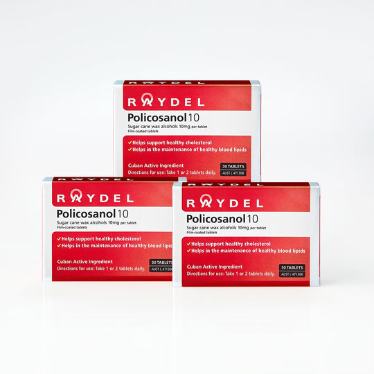 Policosanol 10mg 30 Tablets x 3pk