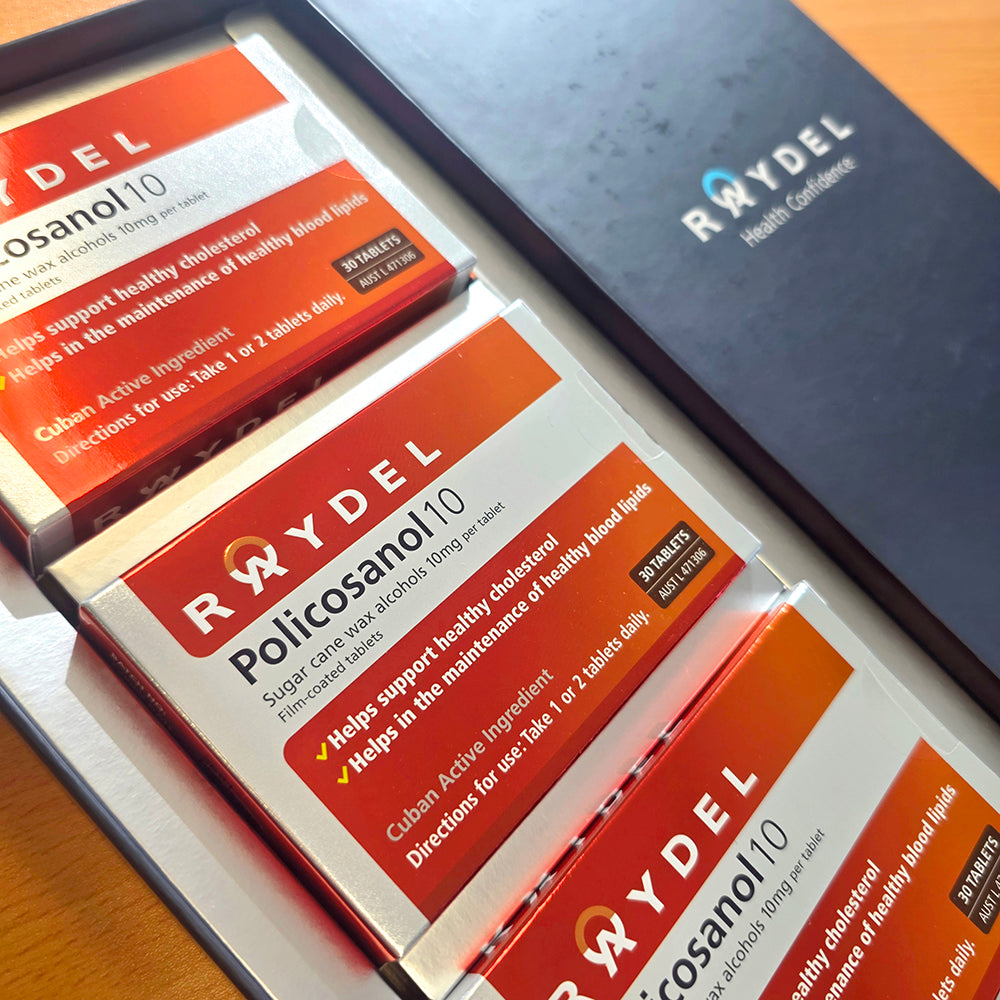 [Mother's Day Gift] Original Policosanol 10mg 30 Tablets x 3pk + Free 3D Pop-Up Card + Free Shopping Bag